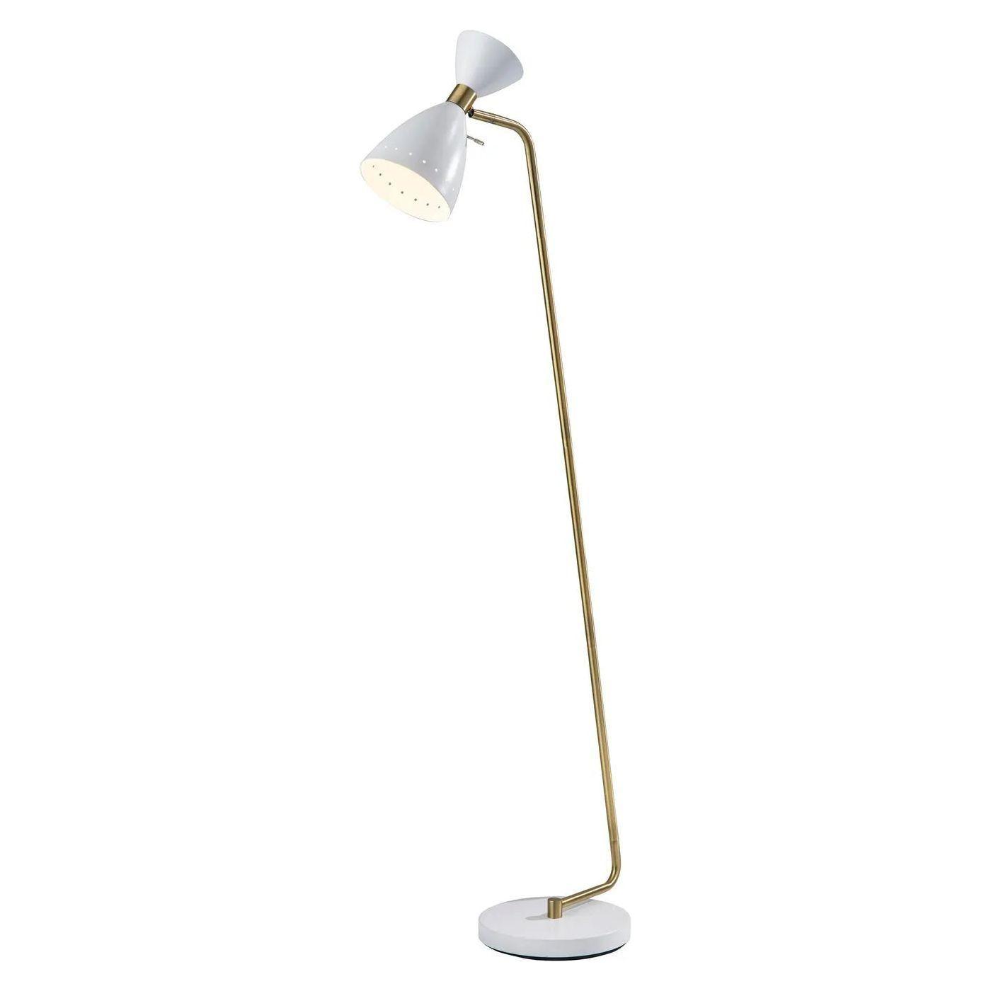 Adesso Home - Oscar Floor Lamp - 4283-02 - Canada Light Shop