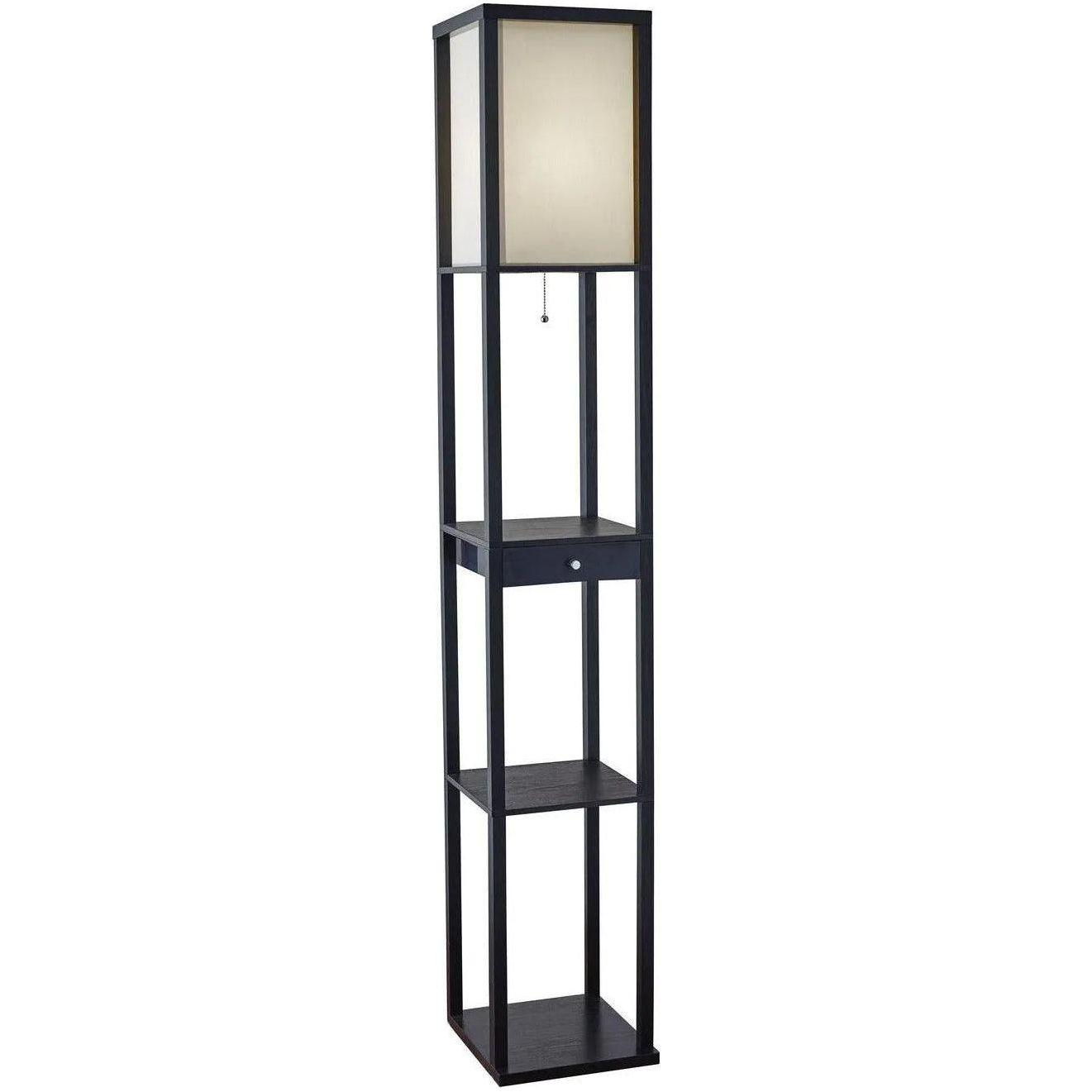 Adesso Home - Parker Floor Lamp - 3133-01 - Canada Light Shop