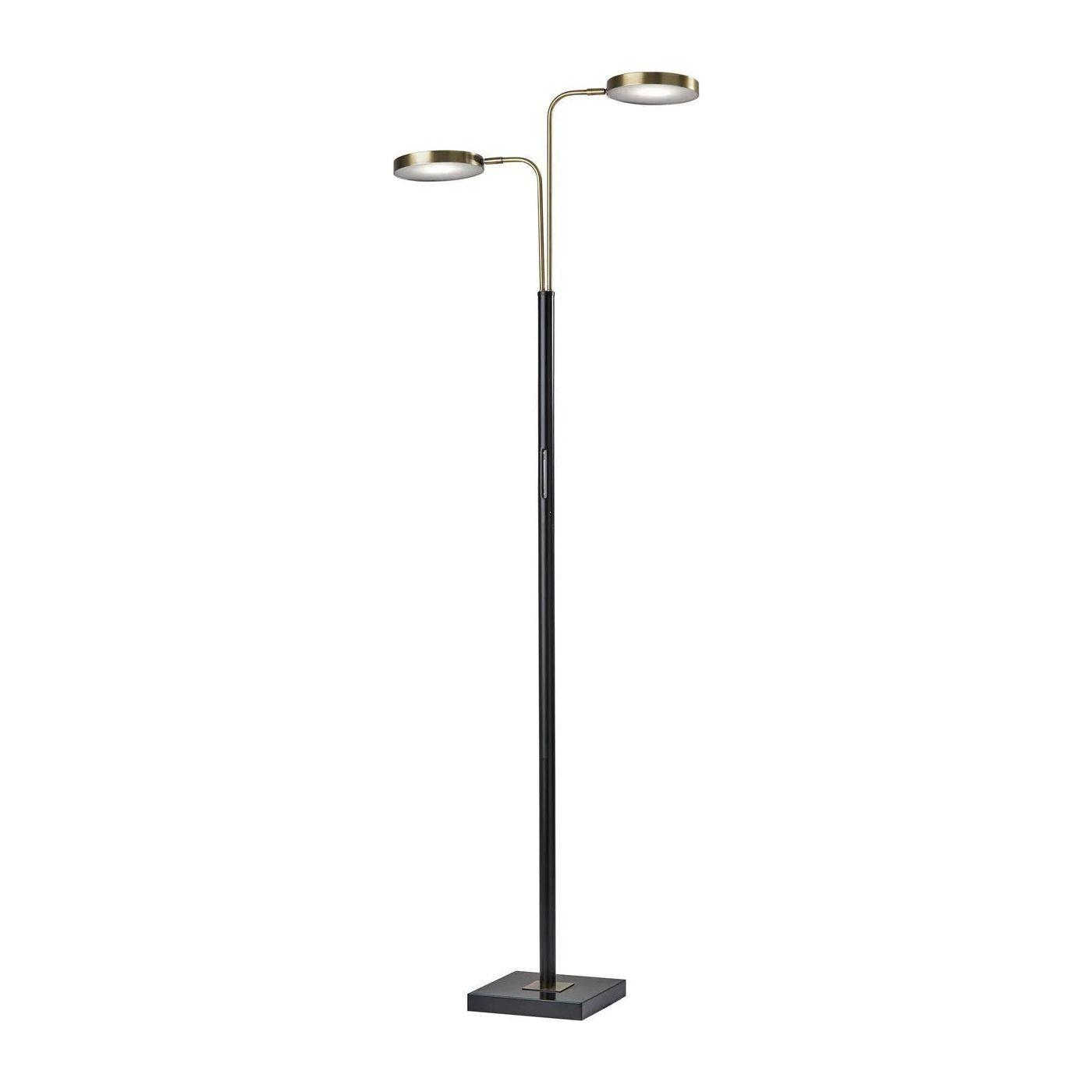 Adesso Home - Rowan LED Floor Lamp - 4127-01 - Canada Light Shop