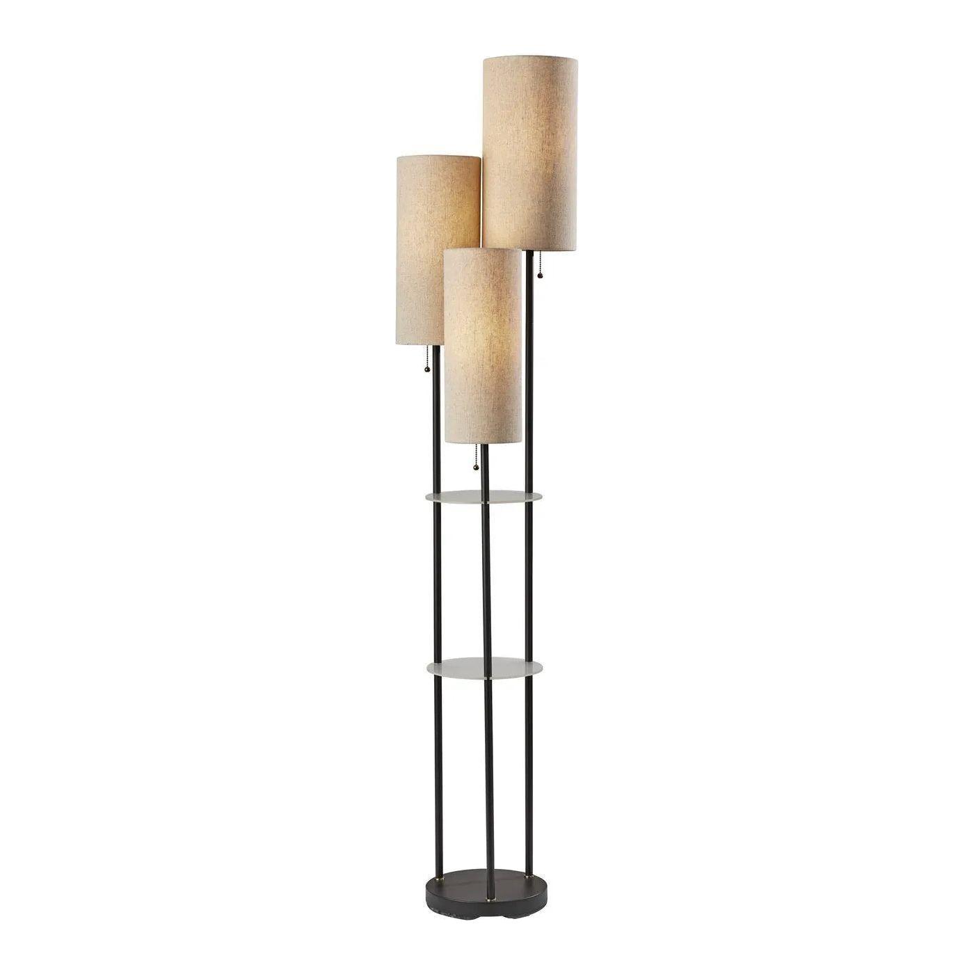Adesso Home - Trio Floor Lamp - 4305-01 - Canada Light Shop