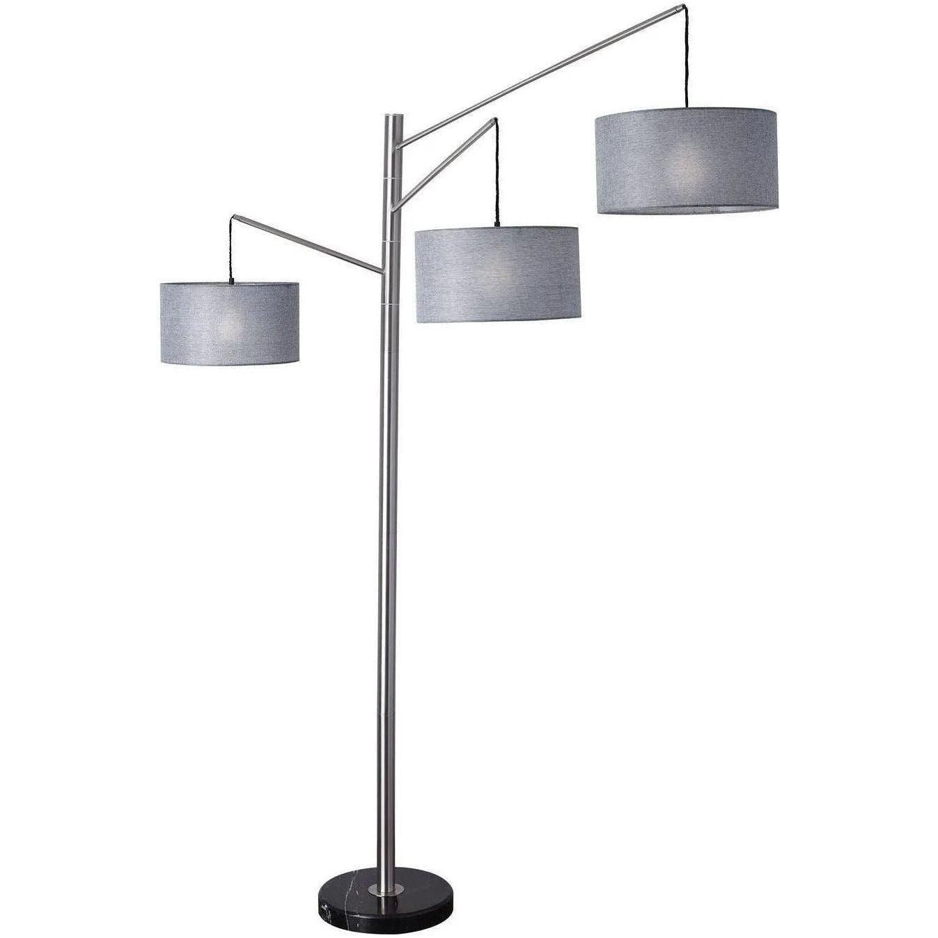 Adesso Home - Wellington Floor Lamp - 4255-22 - Canada Light Shop