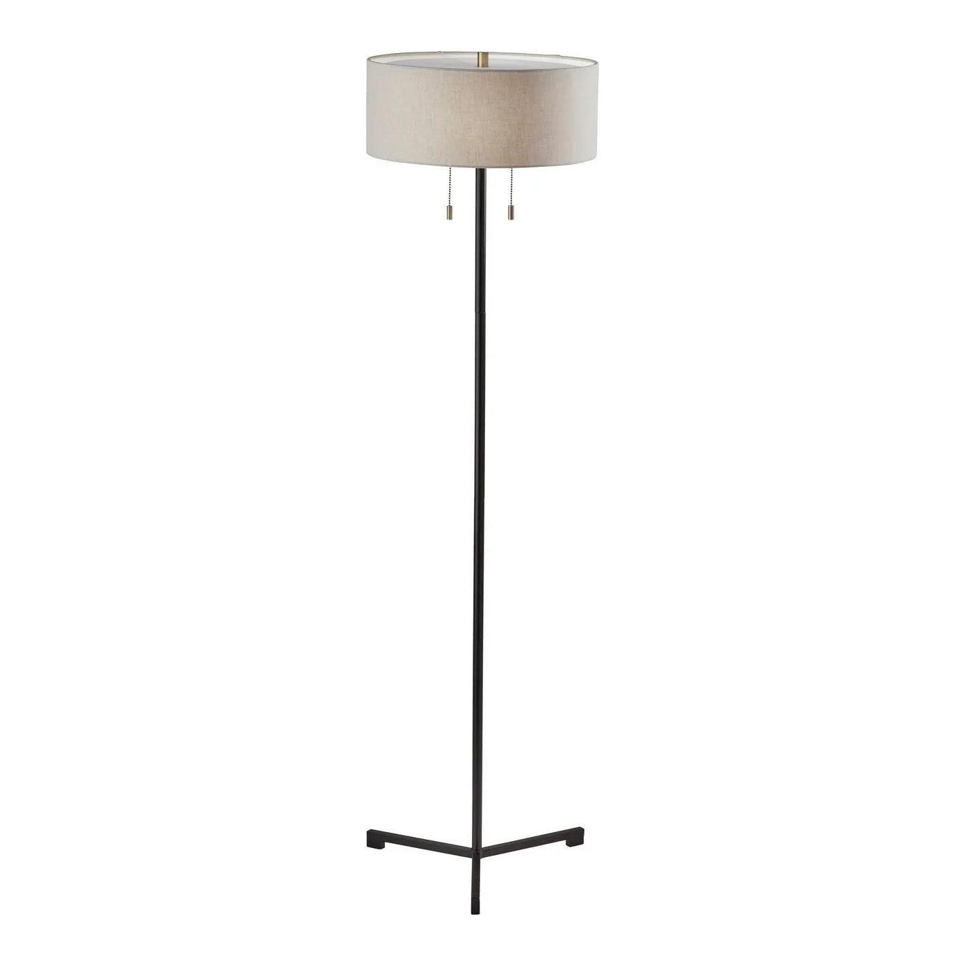 Adesso Home - Wesley Floor Lamp - 1557-01 - Canada Light Shop