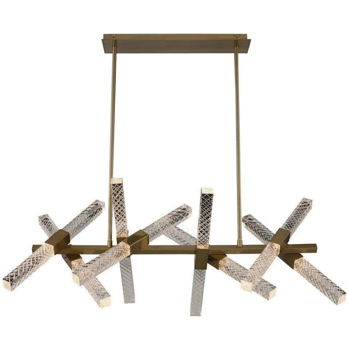 Allegri - Apollo LED Linear Pendant - 034960-038-FR001 - Canada Light Shop