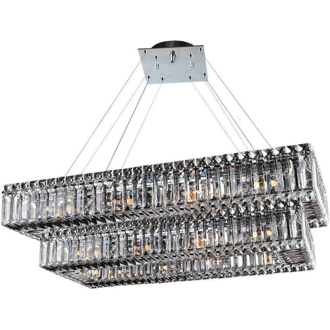 Allegri - Baguette Two-Tier Pendant - 11778-010-FR001 - Canada Light Shop