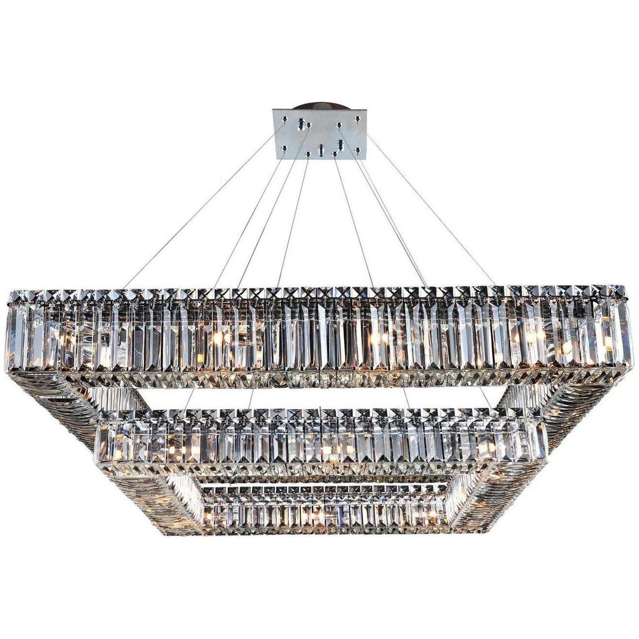Allegri - Quadro Two-Tier Pendant - 11781-010-FR001 - Canada Light Shop