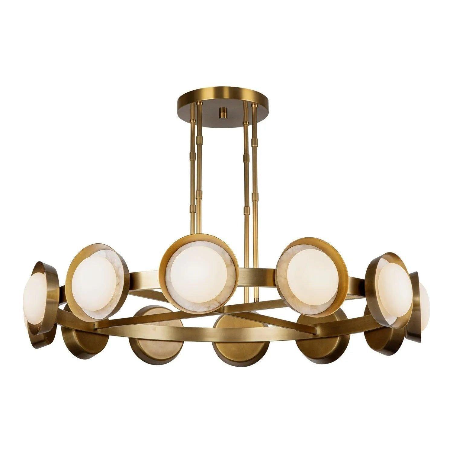 Alora Lighting - Alonso LED Chandelier - CH320050VB - Canada Light Shop