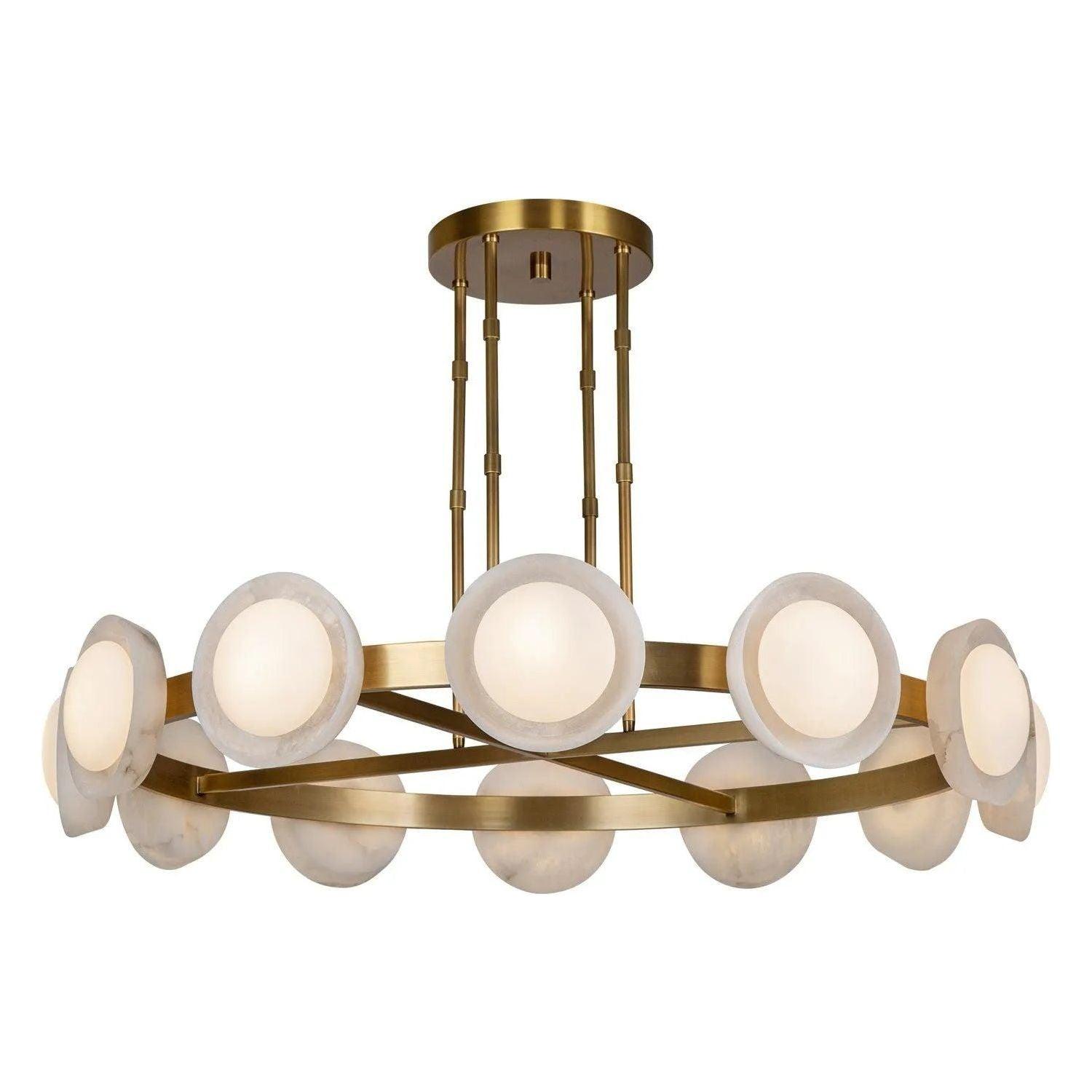 Alora Lighting - Alonso LED Chandelier - CH320050VBAR - Canada Light Shop