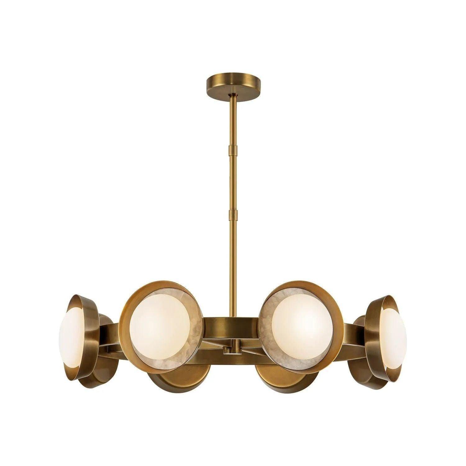 Alora Lighting - Alonso LED Chandelier - CH320837VB - Canada Light Shop