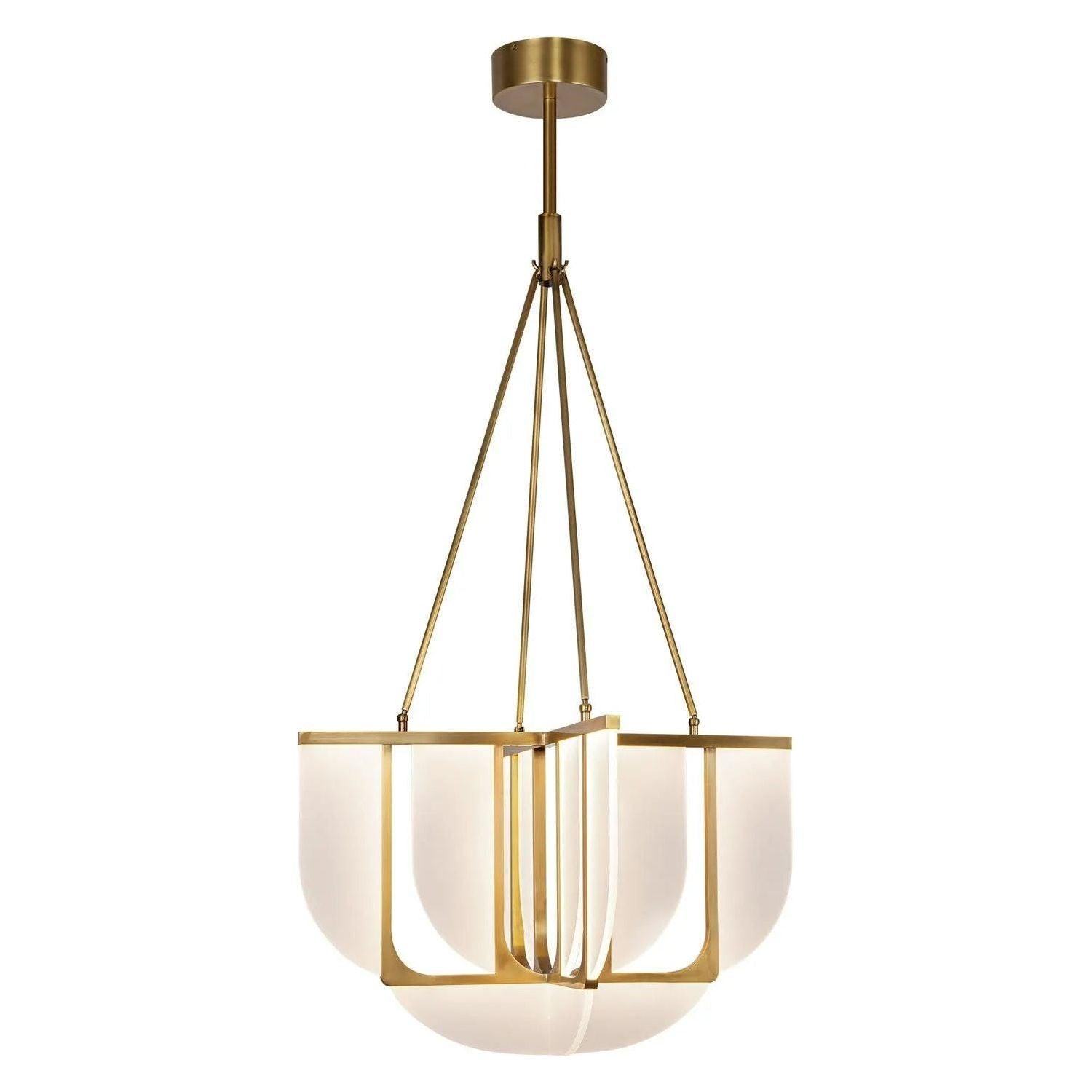 Alora Lighting - Anders LED Chandelier - CH336830VB - Canada Light Shop