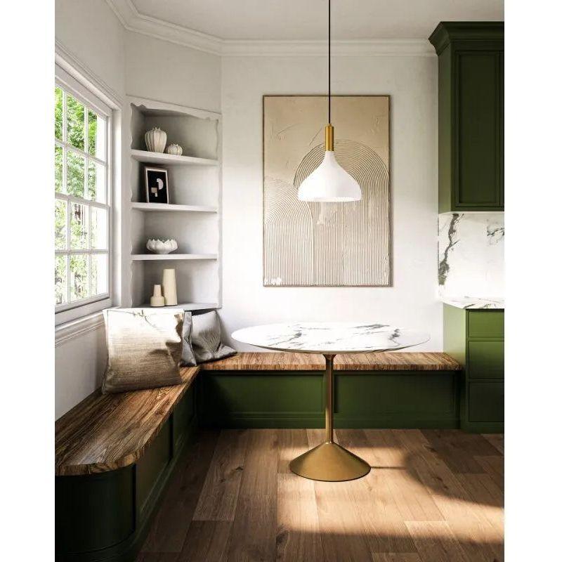 Alora Lighting - Belleview Pendant - PD532312AGCL - Canada Light Shop