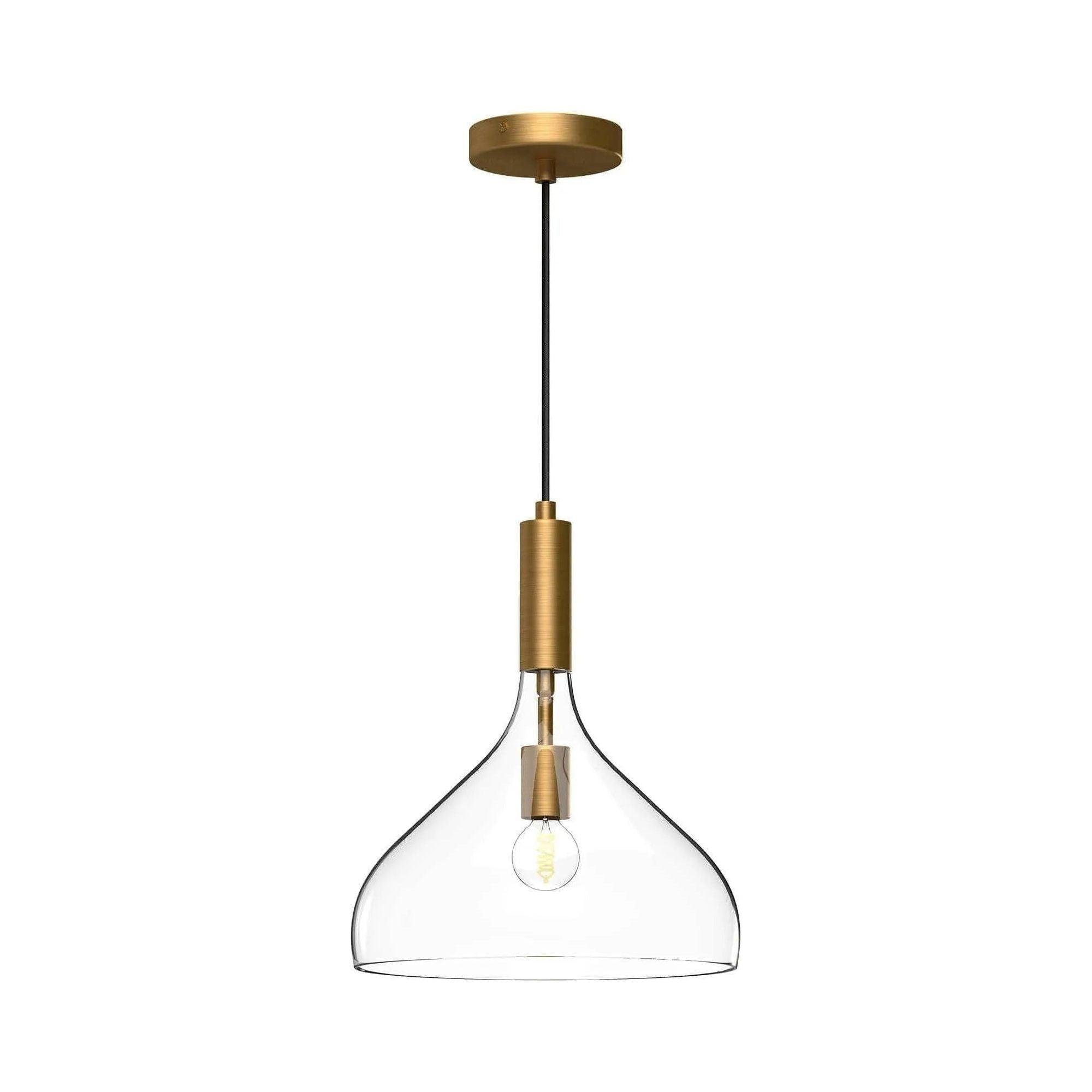 Alora Lighting - Belleview Pendant - PD532312AGCL - Canada Light Shop