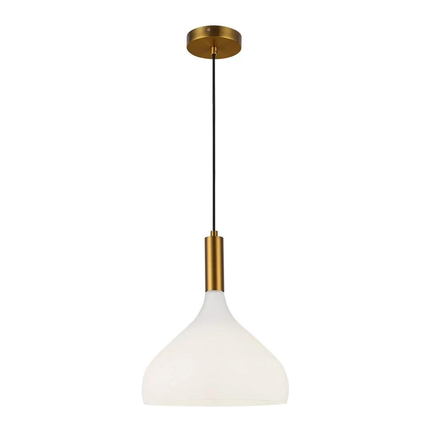 Alora Lighting - Belleview Pendant - PD532312AGOP - Canada Light Shop