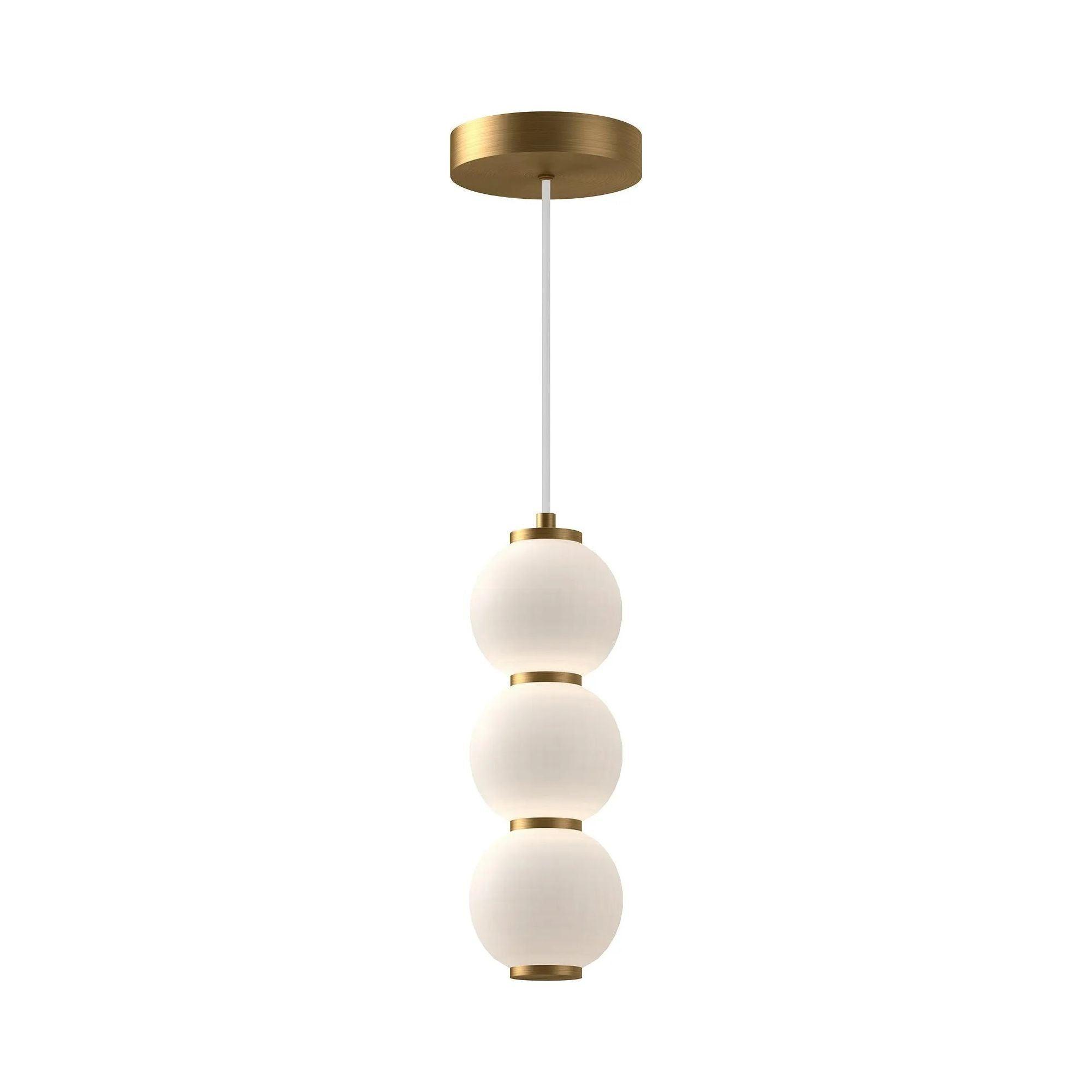 Alora Lighting - Bijou LED Pendant - PD530313AGOP - Canada Light Shop