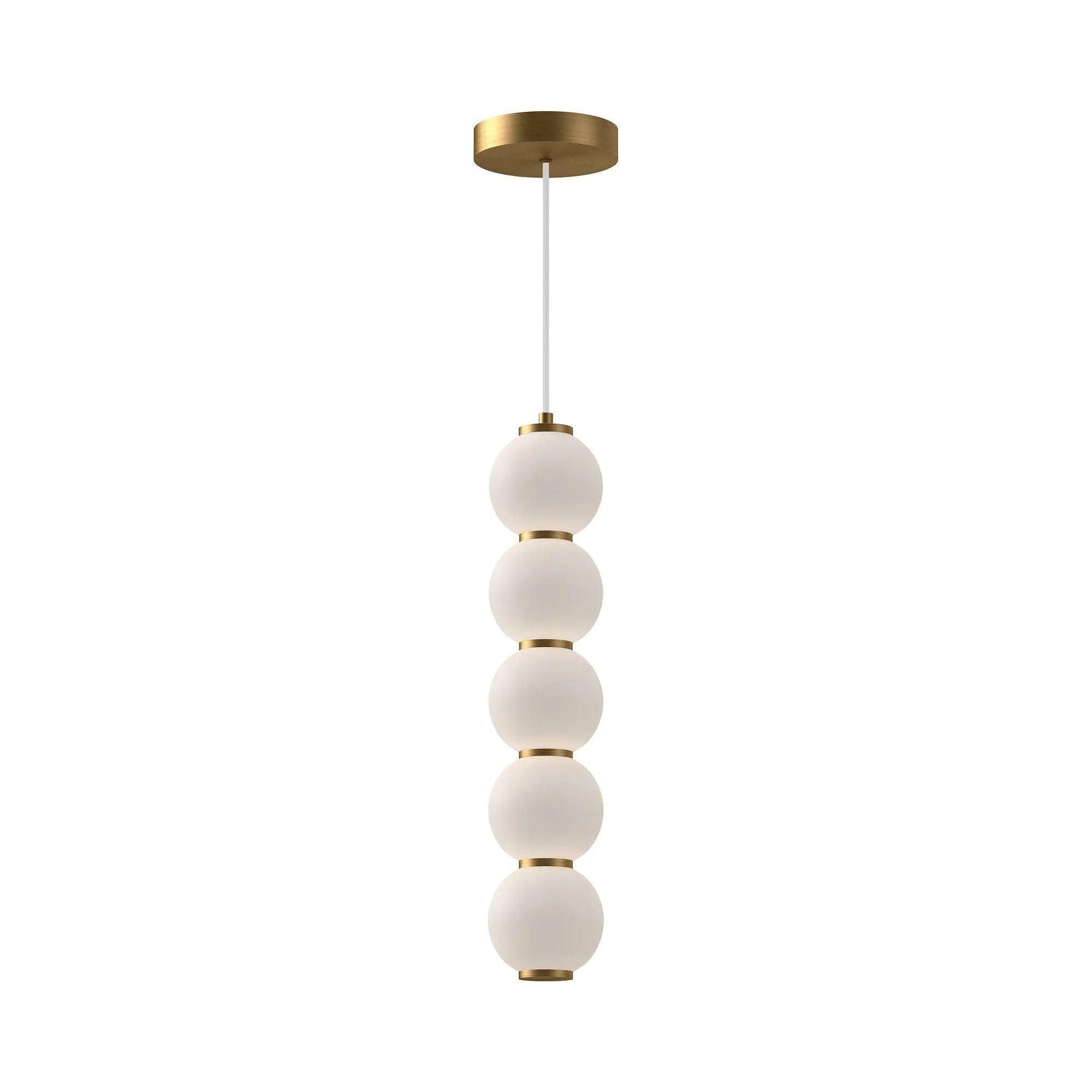 Alora Lighting - Bijou LED Pendant - PD531515AGOP - Canada Light Shop