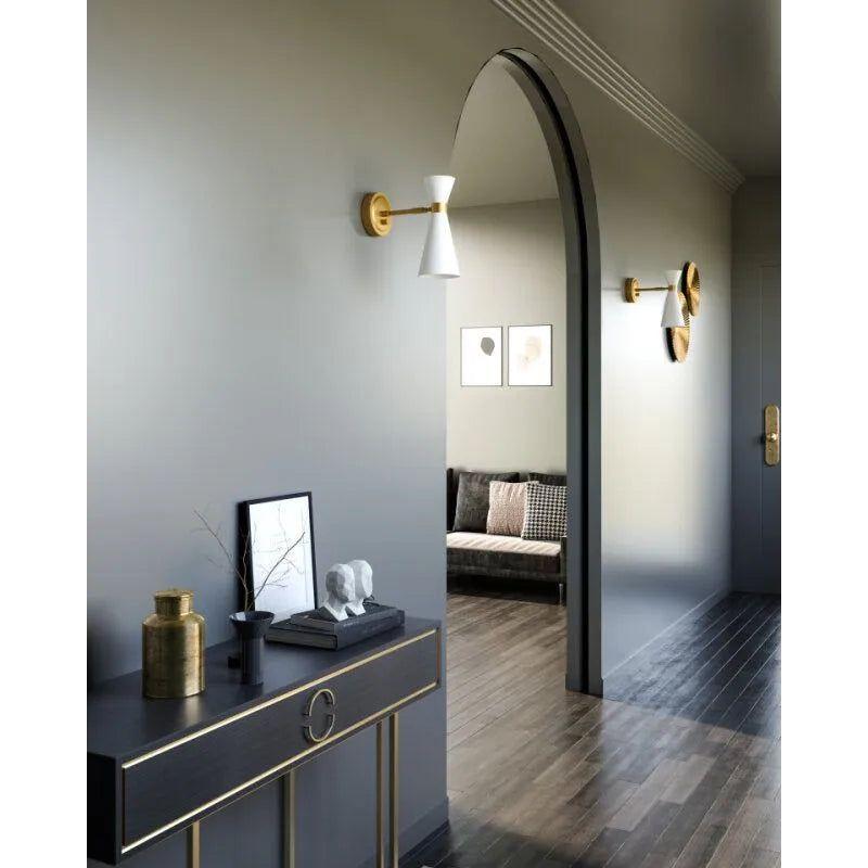 Alora Lighting - Blake Wall Sconce - WV574404MBAG - Canada Light Shop