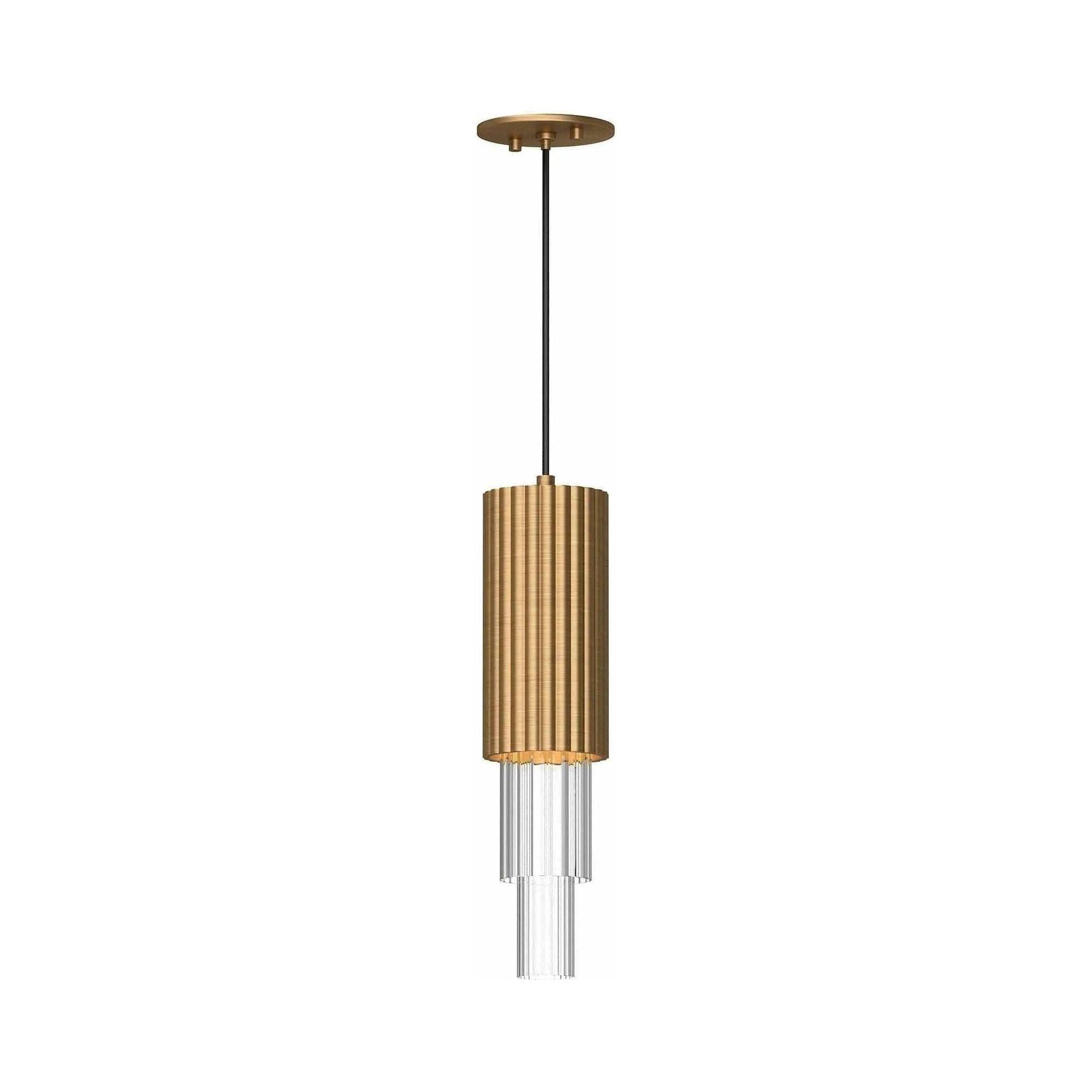 Alora Lighting - Bordeaux LED Pendant - PD502204AGCR - Canada Light Shop