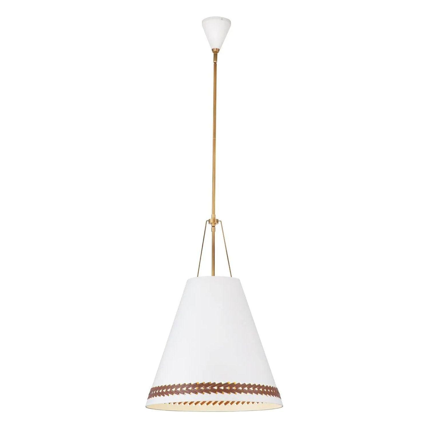 Alora Lighting - Brickell Pendant - PD342020MWHL - Canada Light Shop