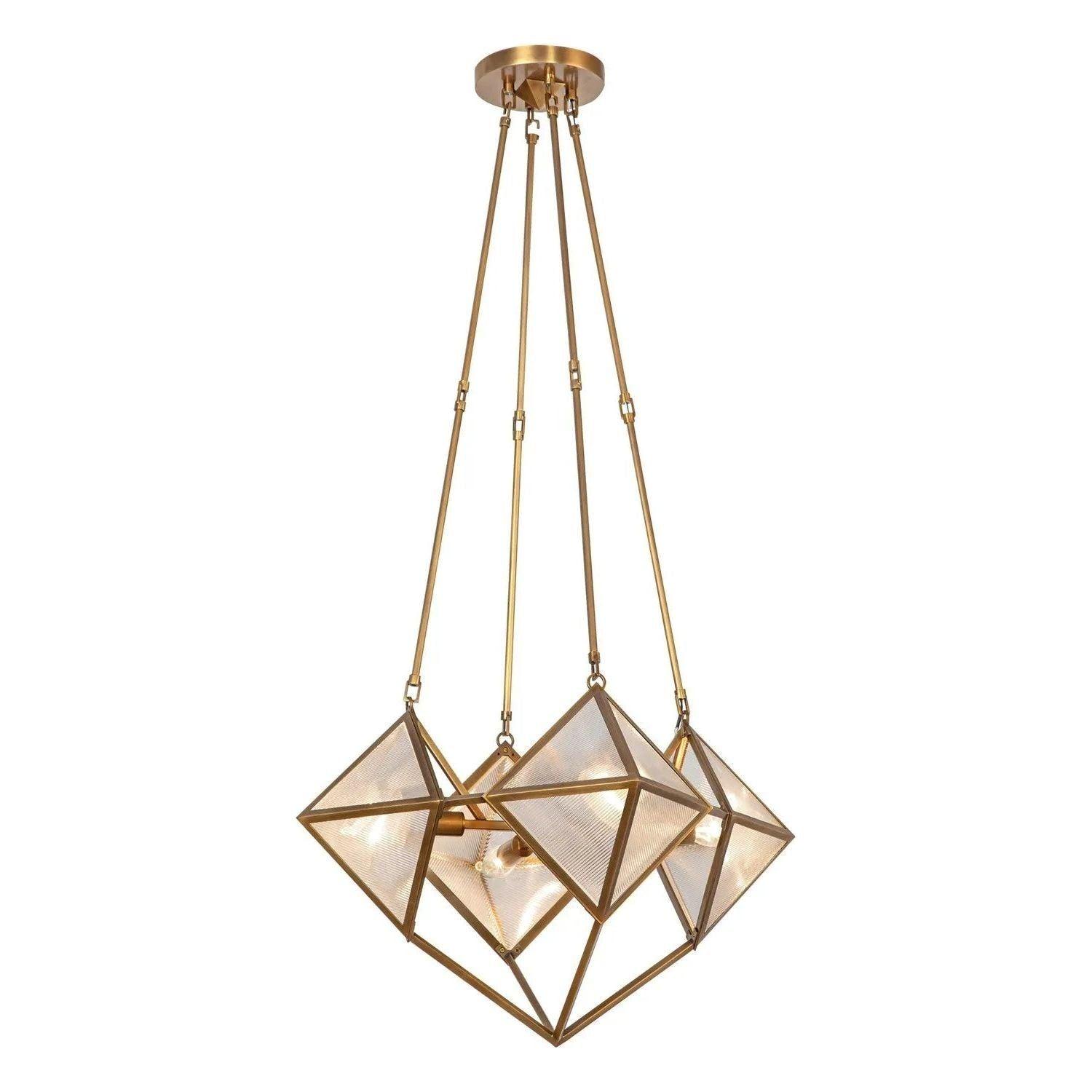 Alora Lighting - Cairo Chandelier - CH332421VBCR - Canada Light Shop