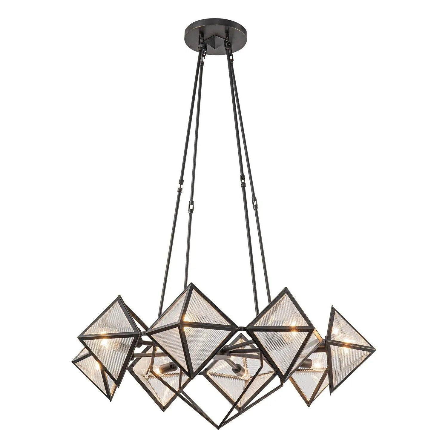 Alora Lighting - Cairo Chandelier - CH332830UBCR - Canada Light Shop