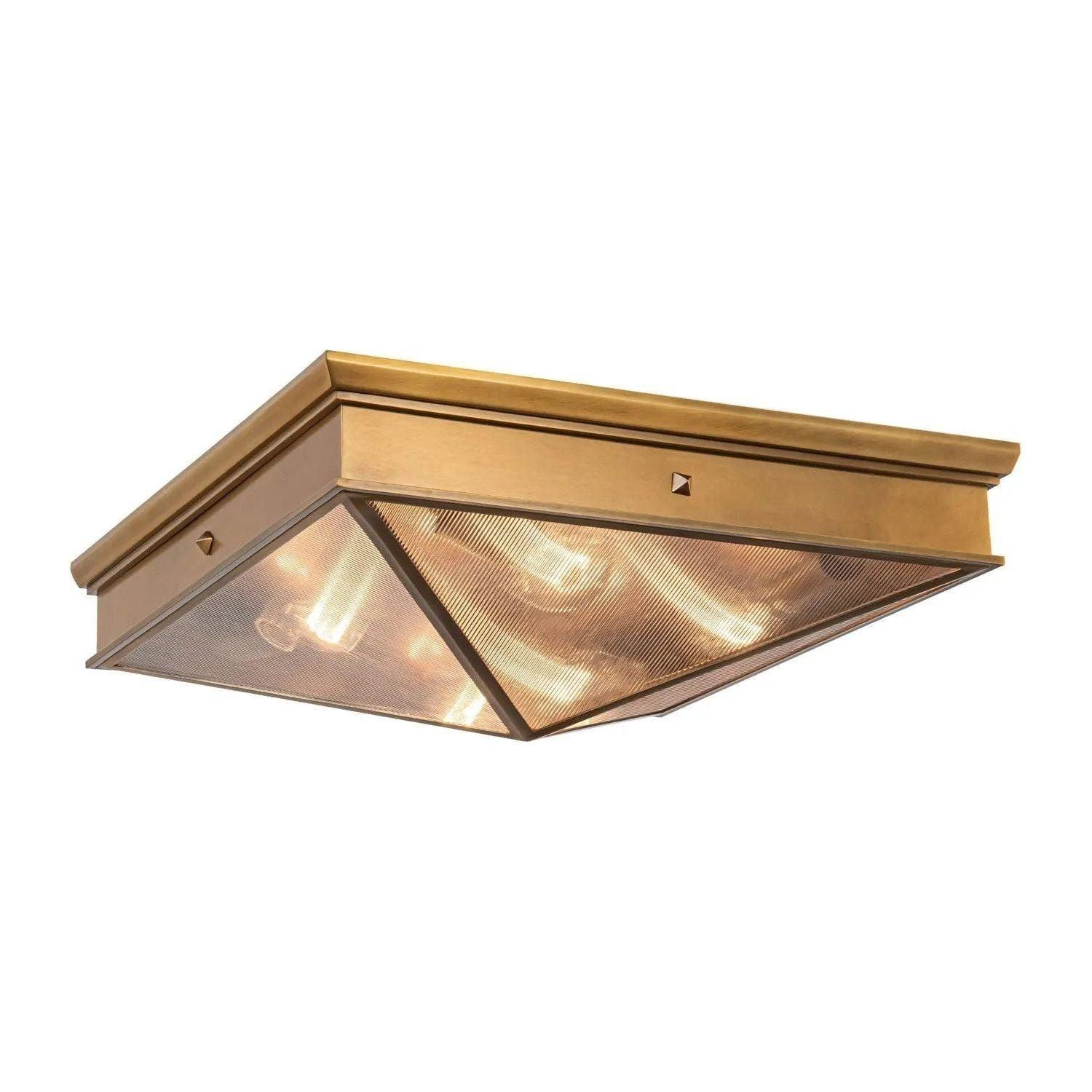Alora Lighting - Cairo Flush Mount - FM332919VBCR - Canada Light Shop