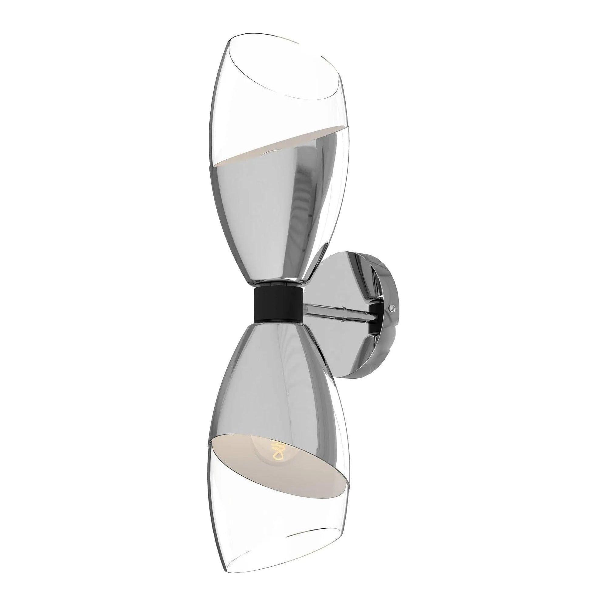 Alora Lighting - Capri Double Wall Sconce - WV587224CHCL - Canada Light Shop