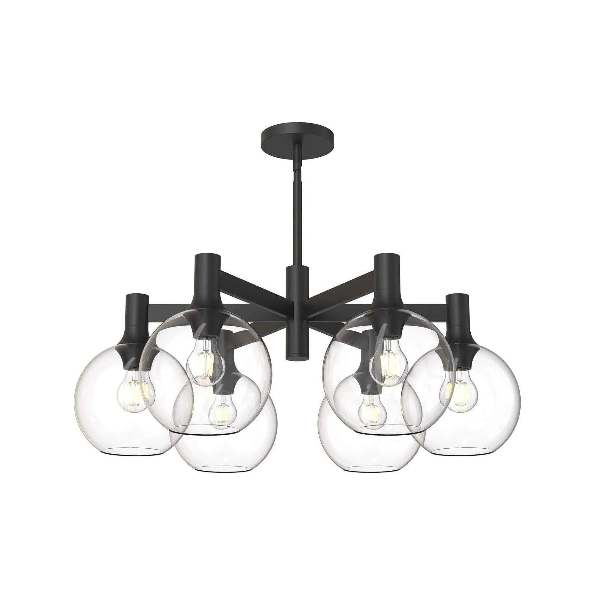 Alora Lighting - Castilla Chandelier - CH506230MBCL - Canada Light Shop