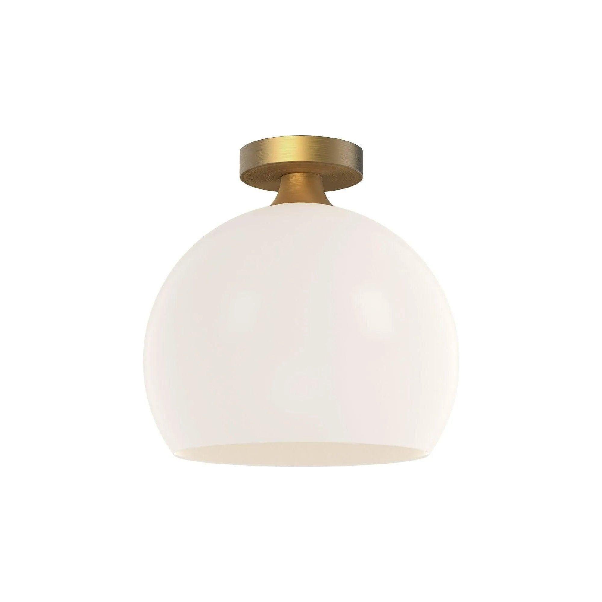 Alora Lighting - Castilla Flush Mount - FM506312AGOP - Canada Light Shop