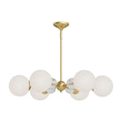 Alora Lighting - Celia Chandelier - CH415330BGOP - Canada Light Shop