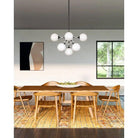Alora Lighting - Celia Chandelier - CH415330BGOP - Canada Light Shop