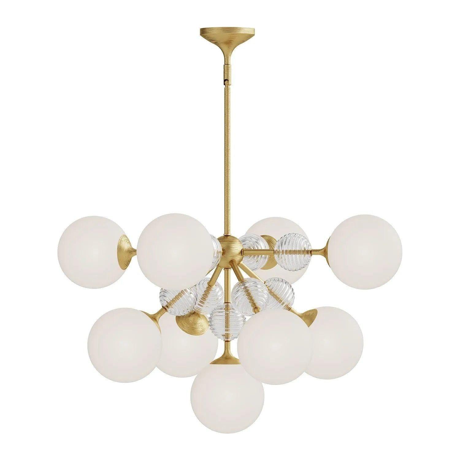 Alora Lighting - Celia Chandelier - CH415331BGOP - Canada Light Shop