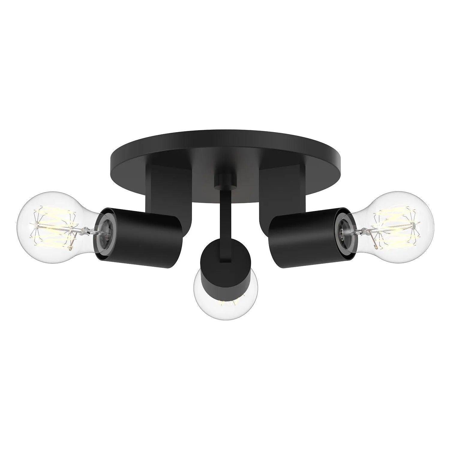 Alora Lighting - Claire Semi-Flush Mount - SF607003MB - Canada Light Shop