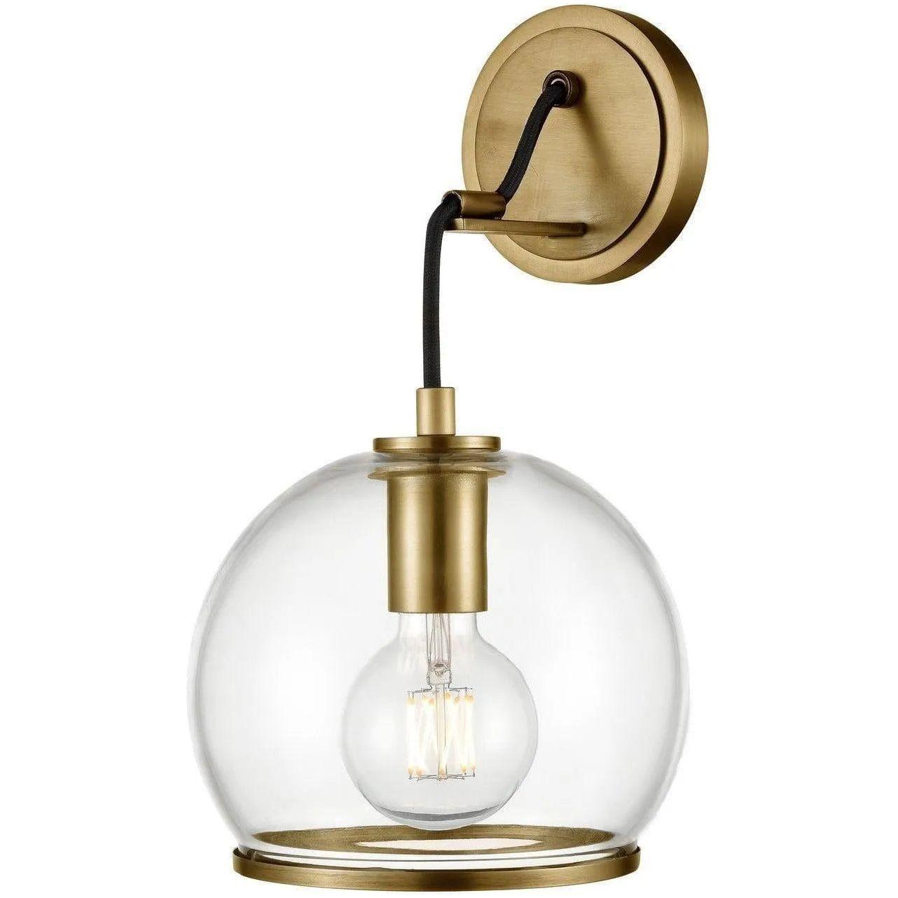 Alora Lighting - Coast Wall Sconce - WV304001VBCG - Canada Light Shop