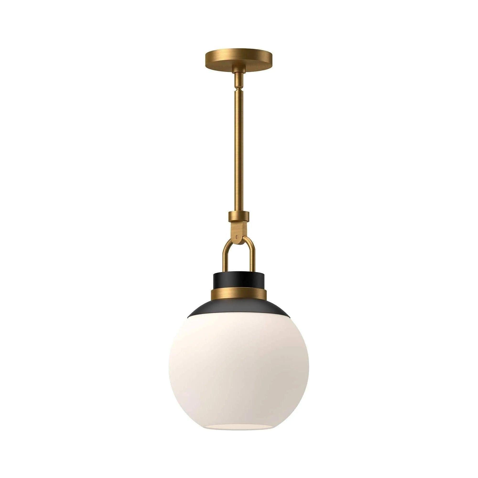 Alora Lighting - Copperfield Pendant - PD520512AGOP - Canada Light Shop