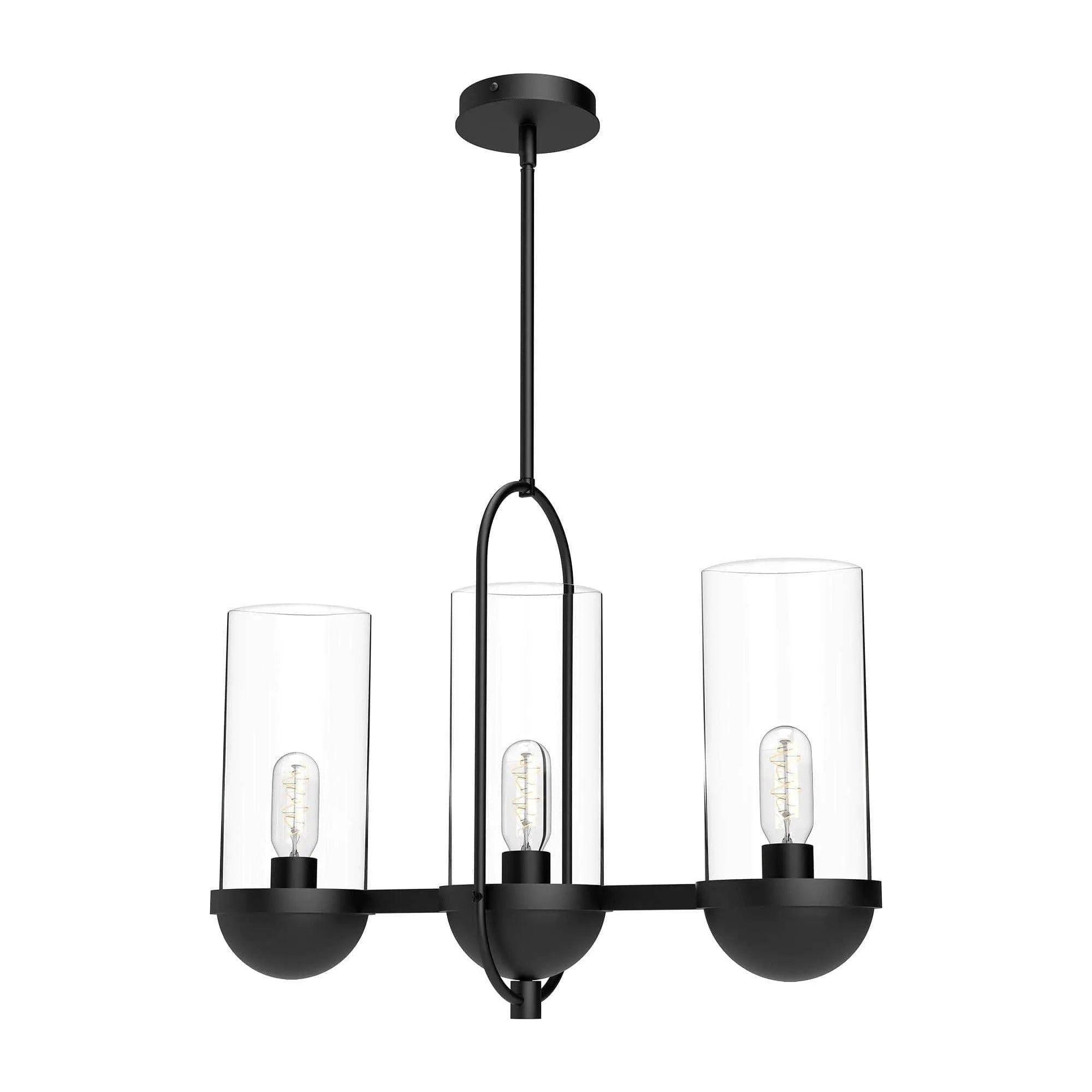 Alora Lighting - Cyrus Linear Pendant - LP539024MBCL - Canada Light Shop