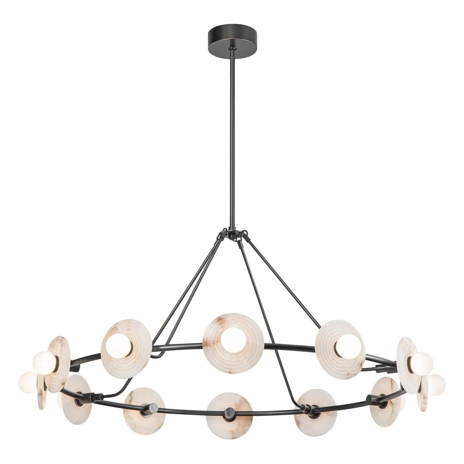 Alora Lighting - Dahlia LED Chandelier - CH346046UBAR - Canada Light Shop
