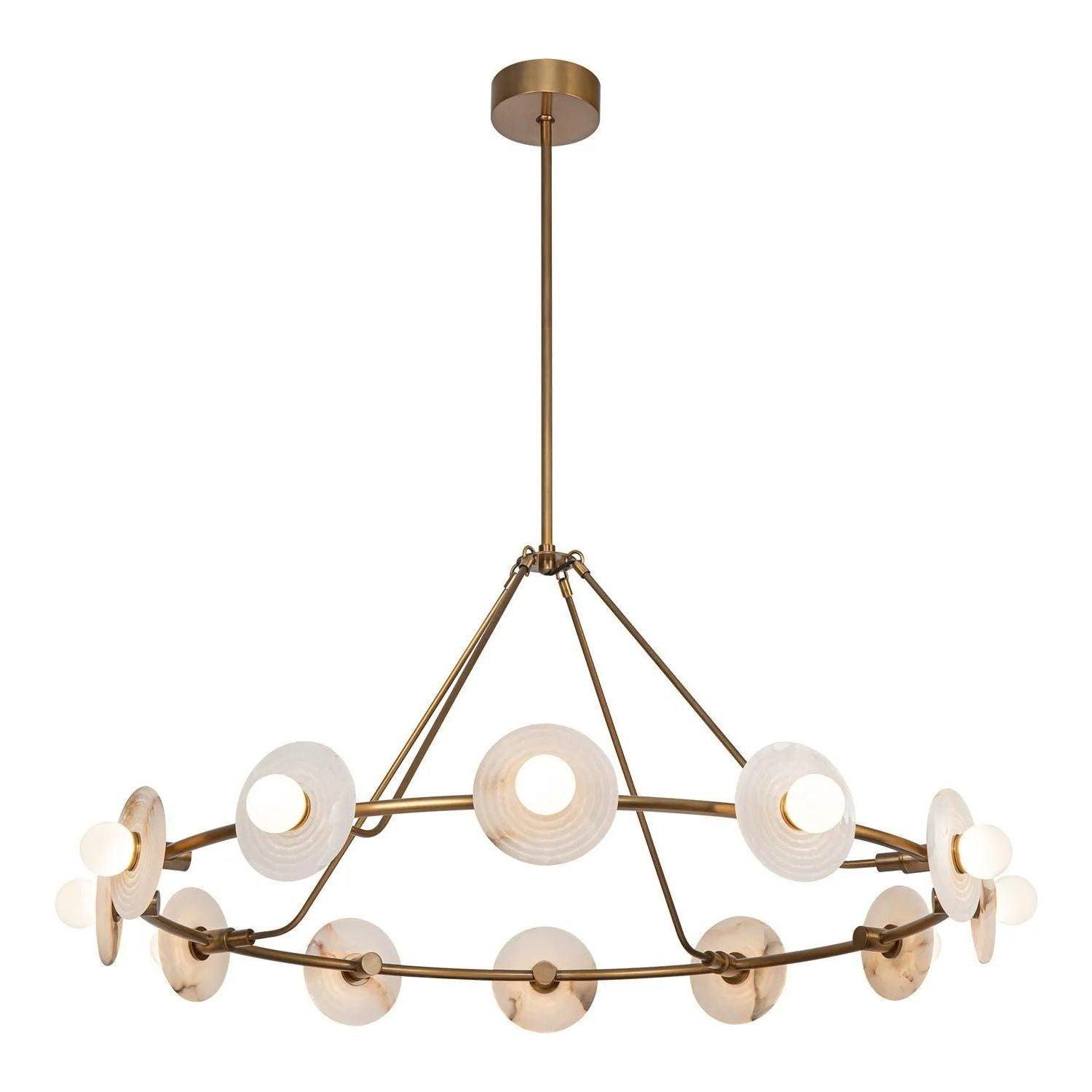 Alora Lighting - Dahlia LED Chandelier - CH346046VBAR - Canada Light Shop