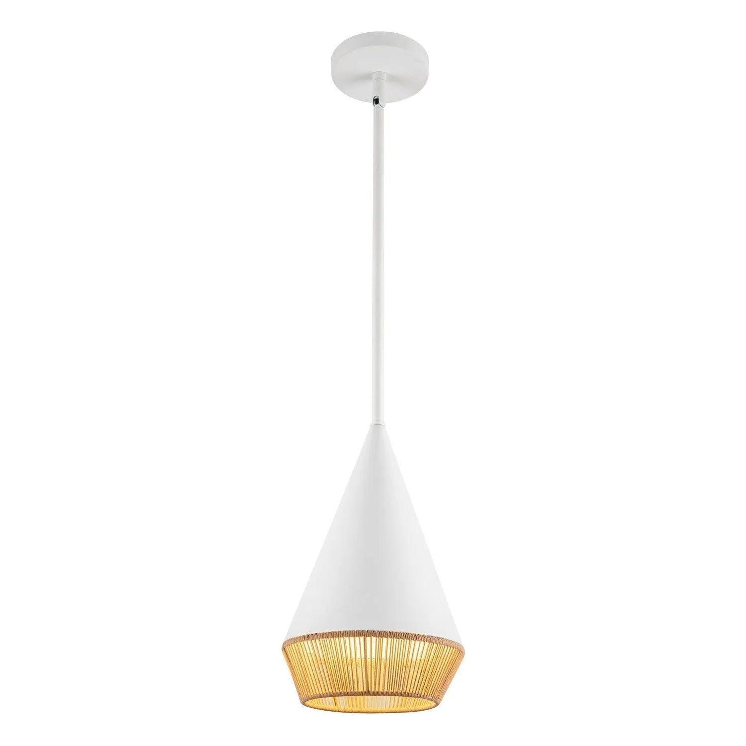 Alora Lighting - Daphne Pendant - PD633107WHBR - Canada Light Shop