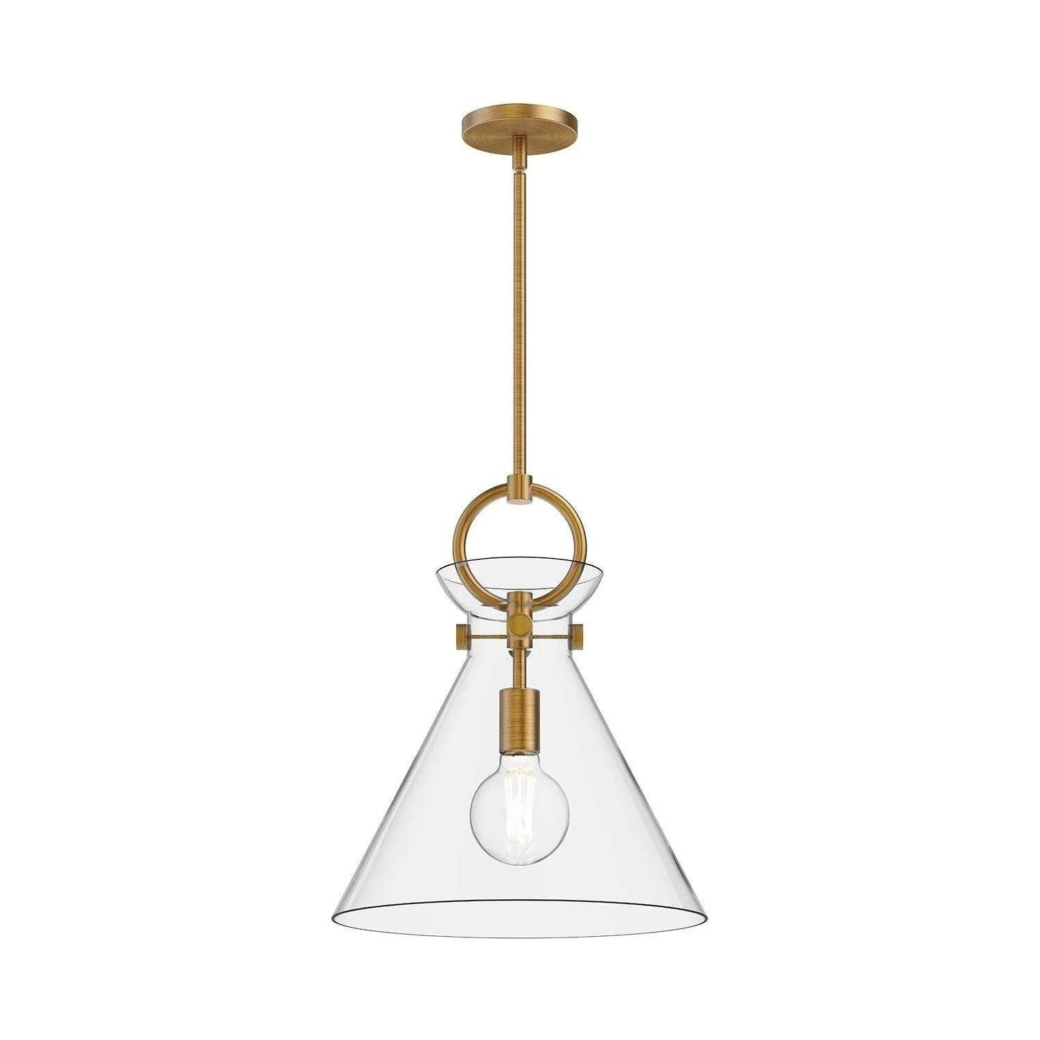 Alora Lighting - Emerson Pendant - PD412514AGCL - Canada Light Shop