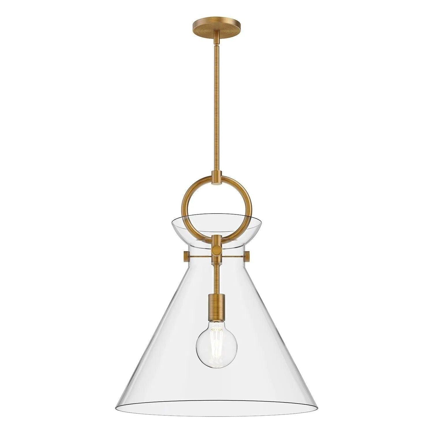 Alora Lighting - Emerson Pendant - PD412518AGCL - Canada Light Shop