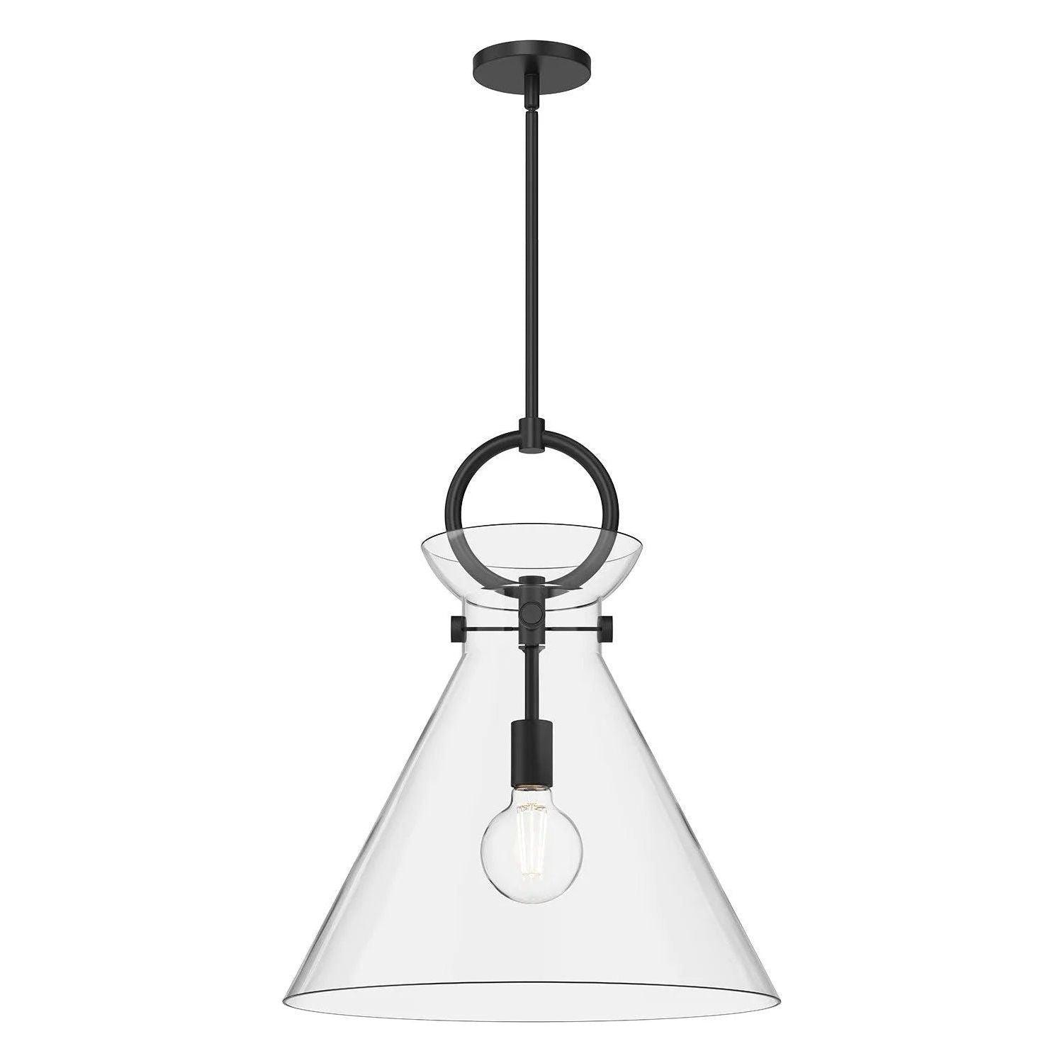 Alora Lighting - Emerson Pendant - PD412518MBCL - Canada Light Shop