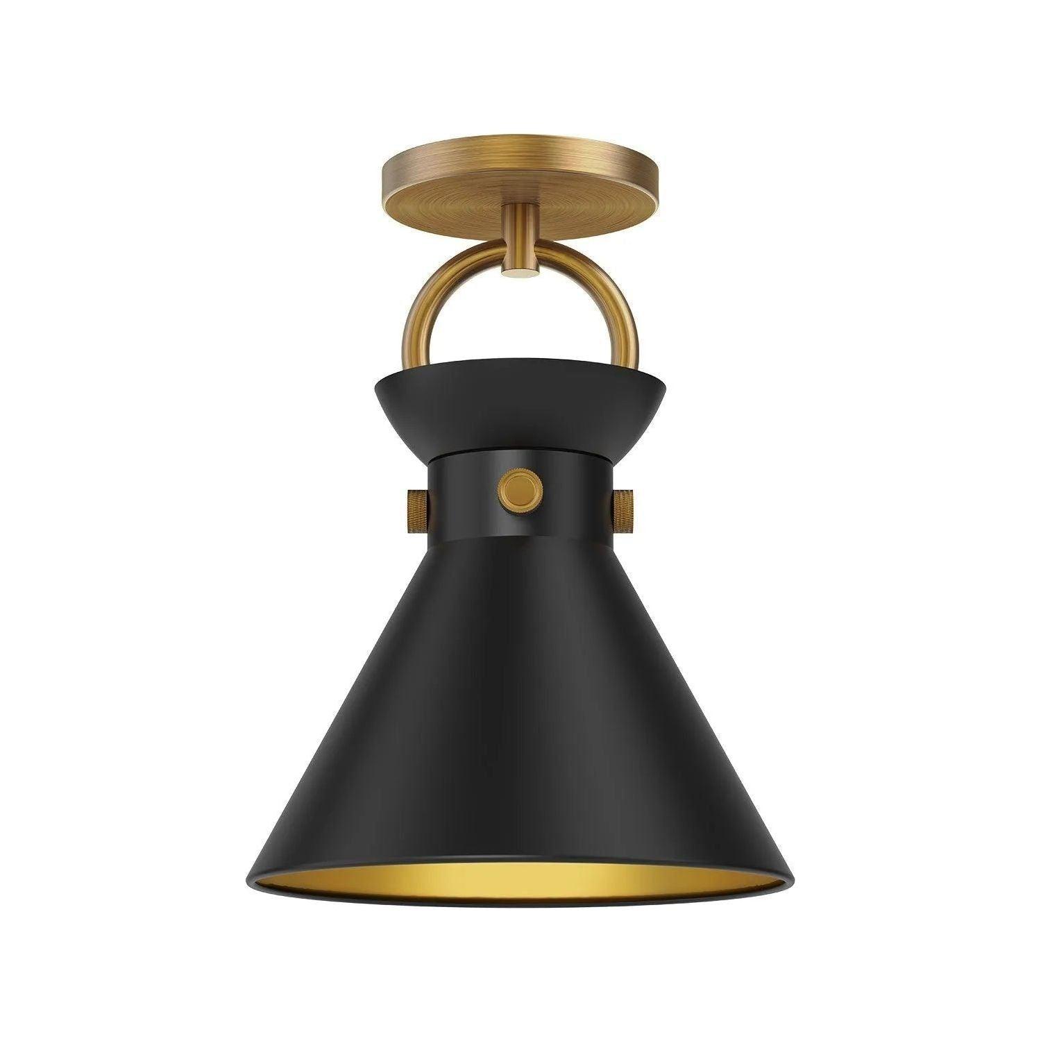 Alora Lighting - Emerson Semi-Flush Mount - SF412009AGMB - Canada Light Shop