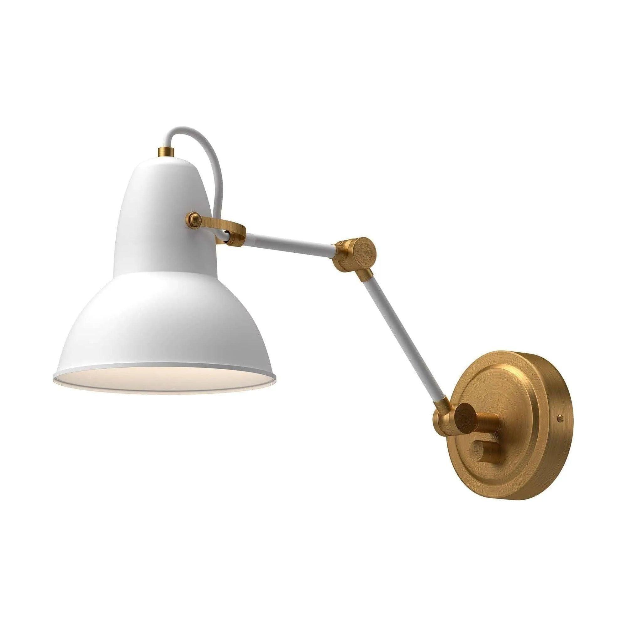 Alora Lighting - Felix Wall Sconce - WV576027WHAG - Canada Light Shop