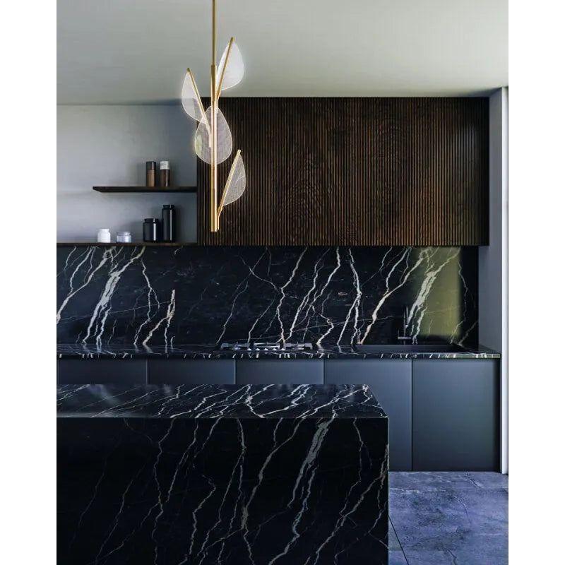 Alora Lighting - Flora Vertical LED Pendant - PD321104NB - Canada Light Shop