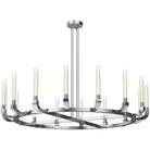 Alora Lighting - Flute Chandelier - CH316004PNCR - Canada Light Shop