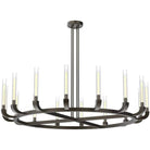 Alora Lighting - Flute Chandelier - CH316004PNCR - Canada Light Shop