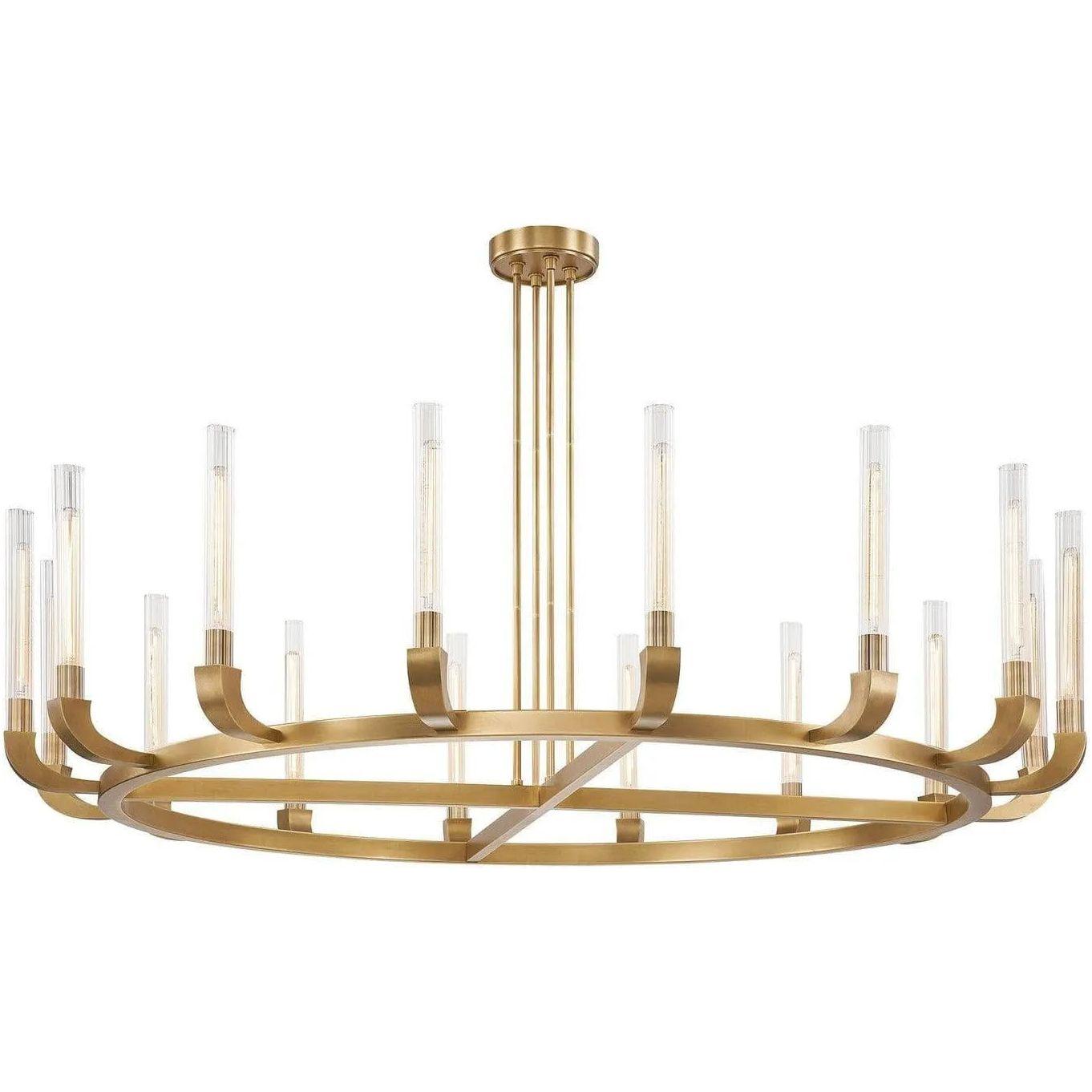 Alora Lighting - Flute Chandelier - CH316016VBCR - Canada Light Shop