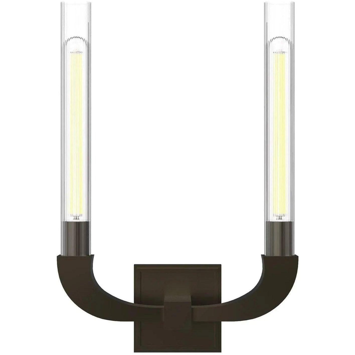 Alora Lighting - Flute Wall Sconce - WV316001PNCR - Canada Light Shop