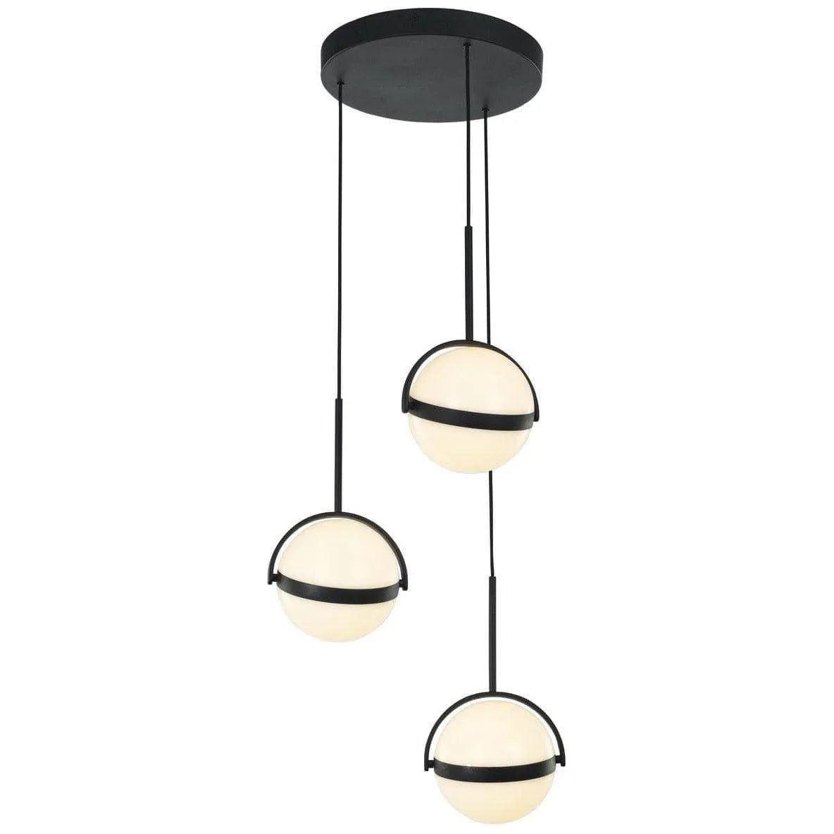 Alora Lighting - Globo LED Multi Pendant - MP301003MB - Canada Light Shop