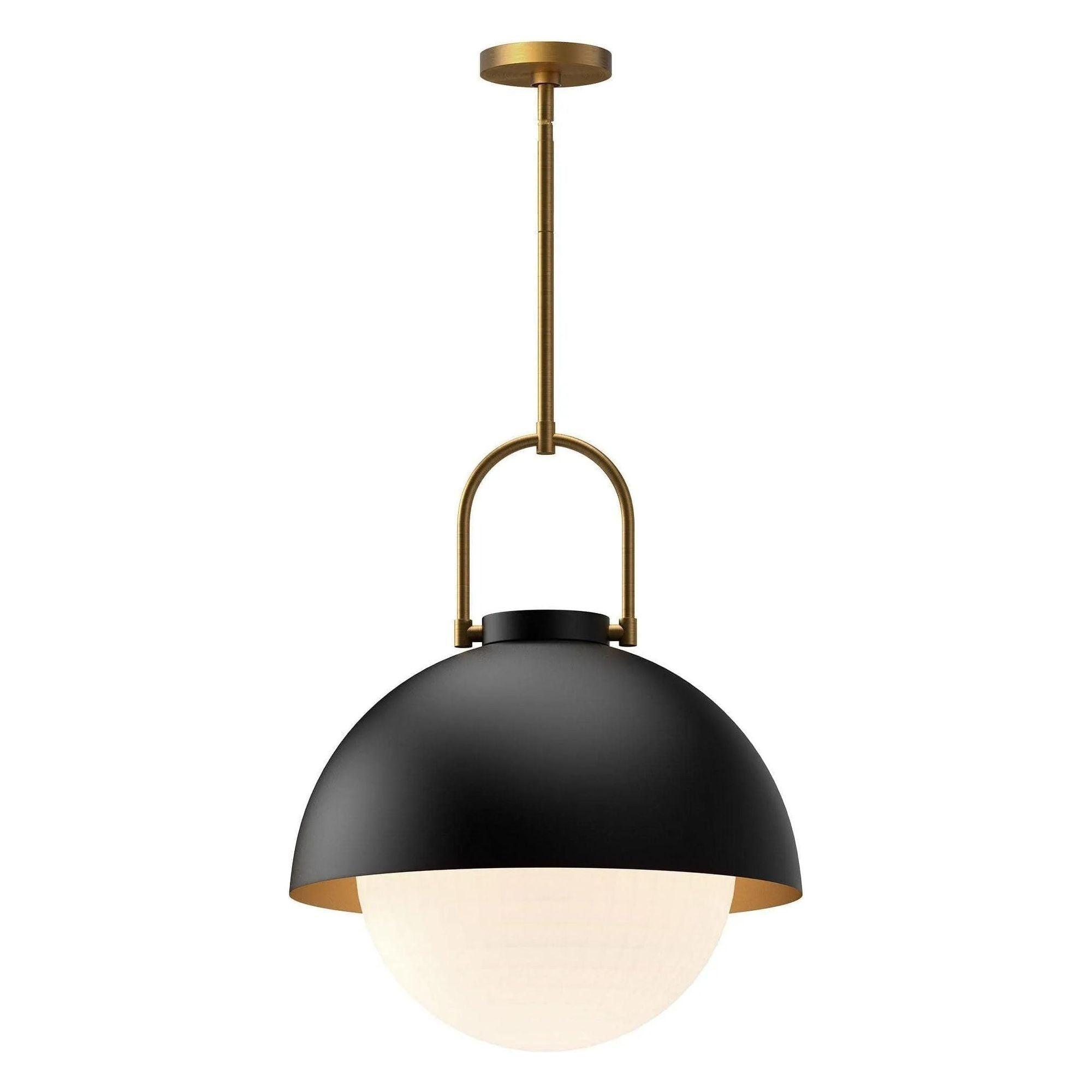 Alora Lighting - Harper Globe Pendant - PD507216MBOP - Canada Light Shop