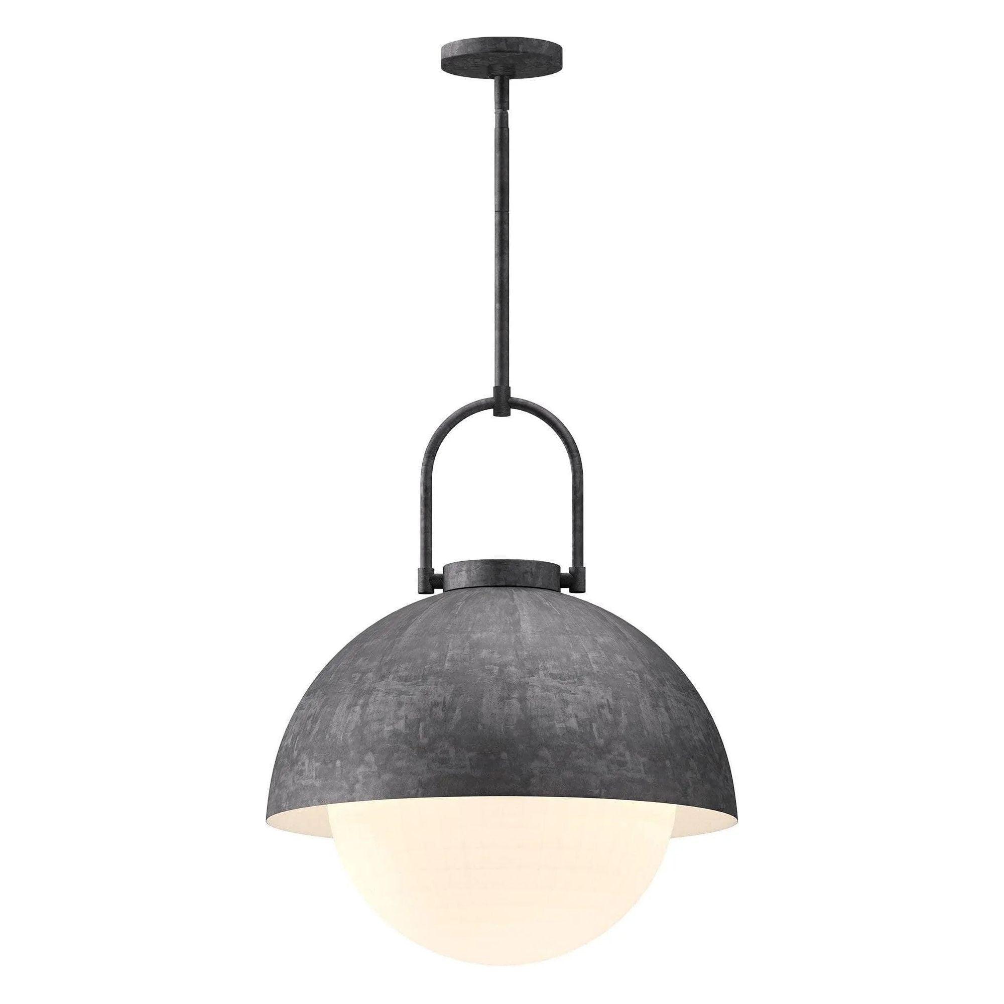 Alora Lighting - Harper Globe Pendant - PD507216SLOP - Canada Light Shop